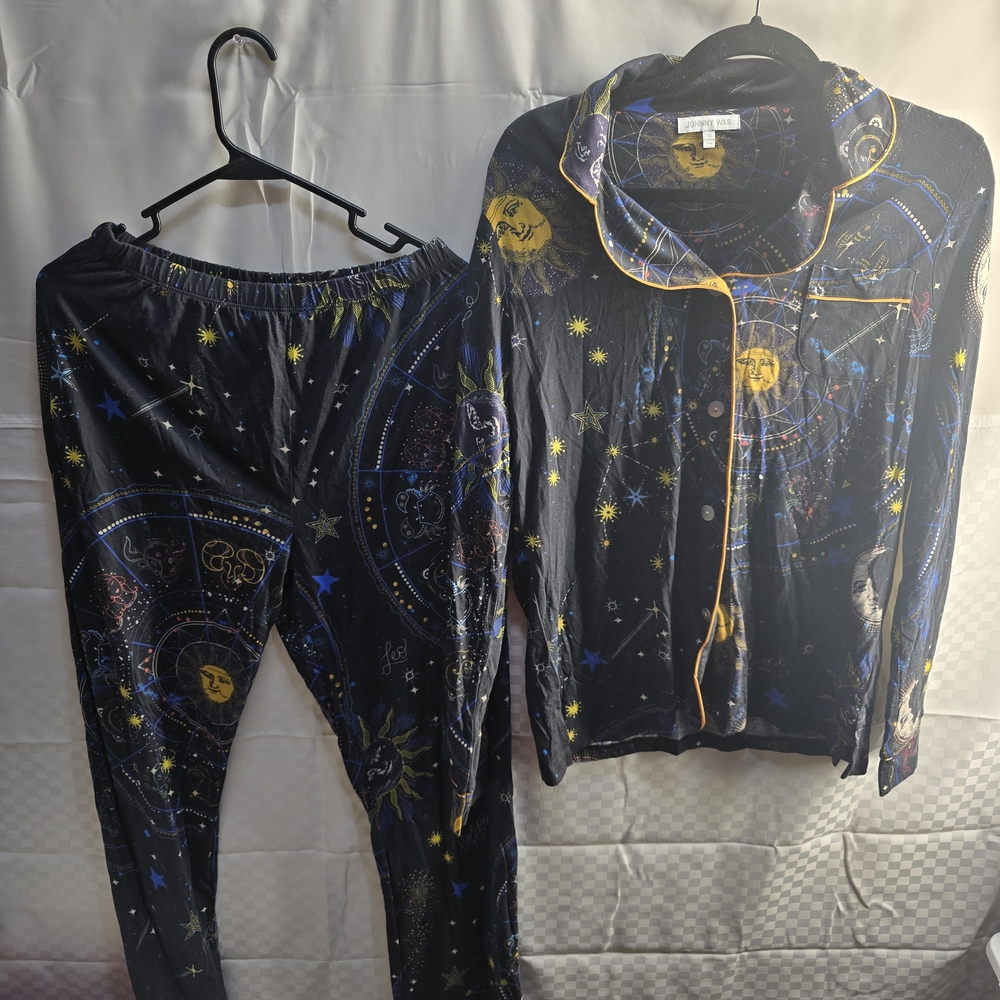 Johnny Was Sun and Stars Print Top